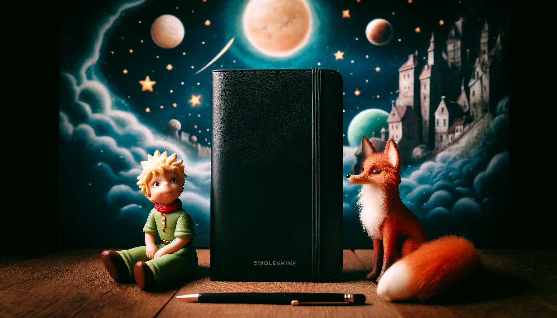 Objevte kouzlo Malého prince s exkluzivní sběratelskou sadou Moleskine