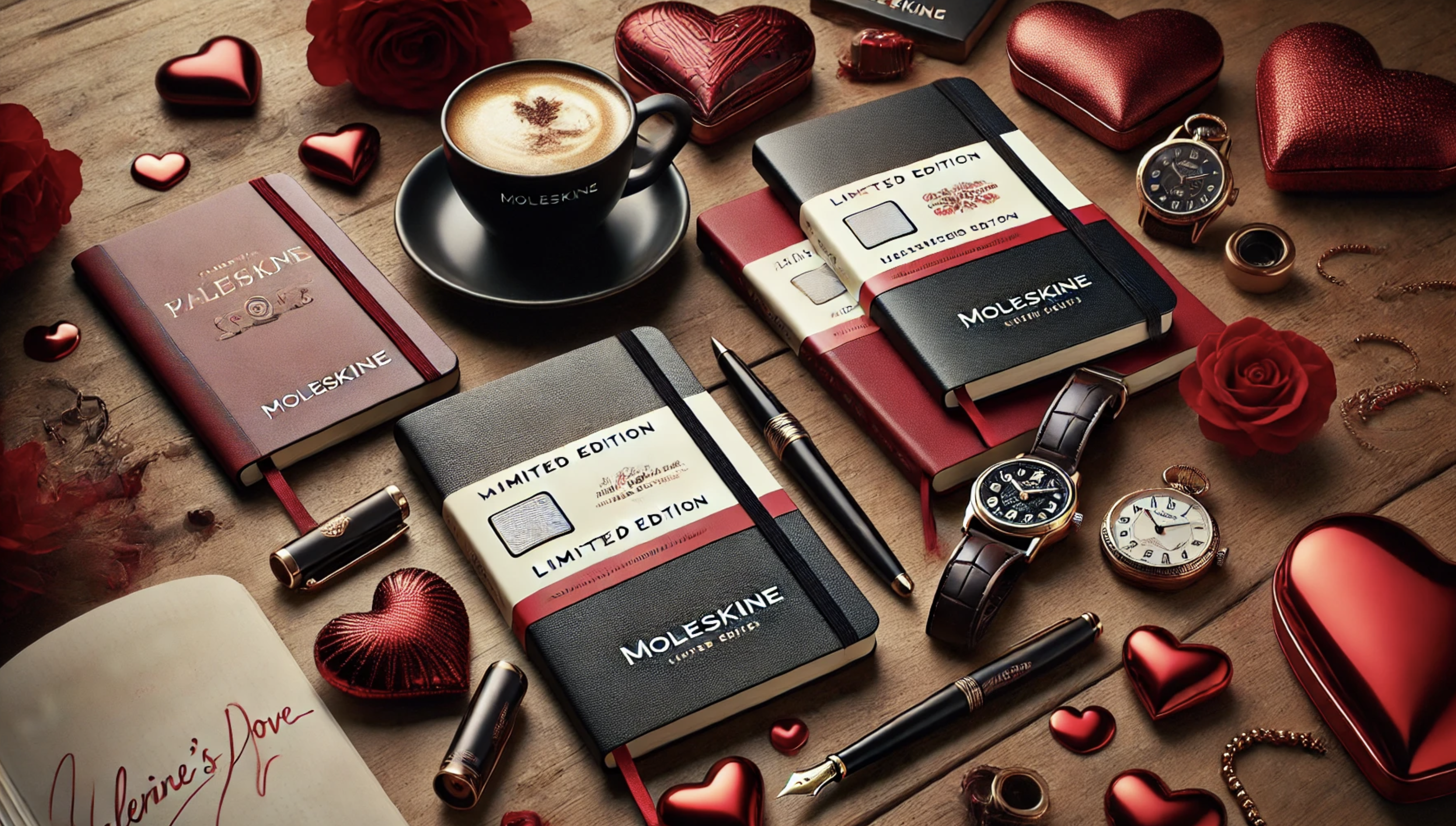 Luxusní dárky na Valentýna od Moleskine