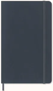 Precious & Ethical Vegea zápisník Moleskine linkovaný modrý L v dárkové krabici