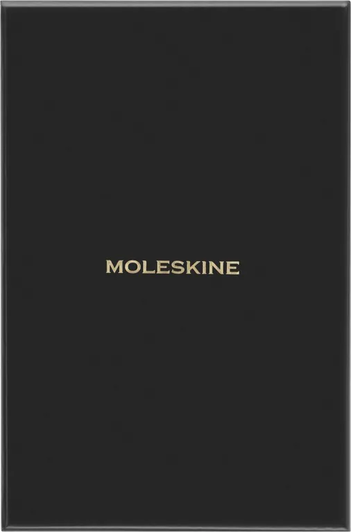 Precious & Ethical Vegea zápisník Moleskine linkovaný modrý L v dárkové krabici