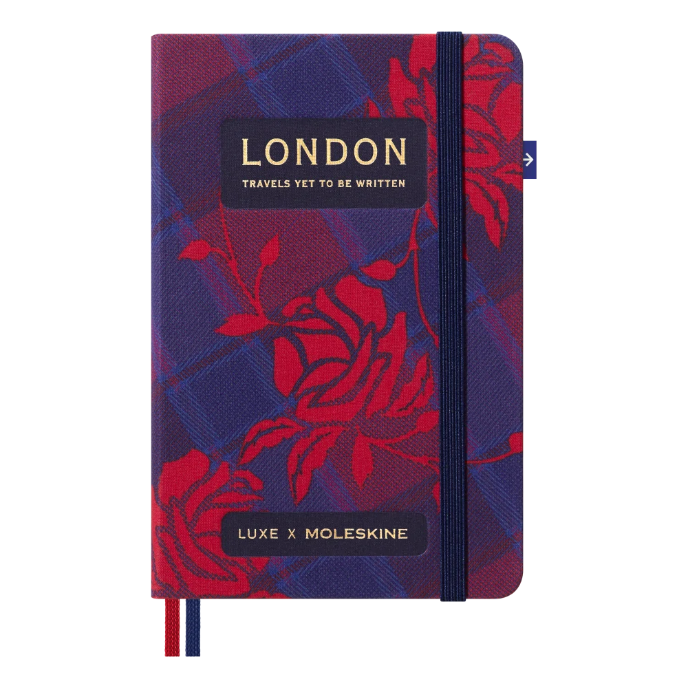 Zápisník Moleskine LUXE London čistý/linkovaný tvrdý S