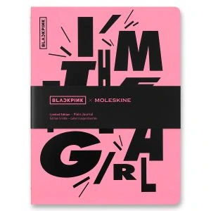 BLACKPINK sešit Moleskine Cahier 1 ks čistý XL