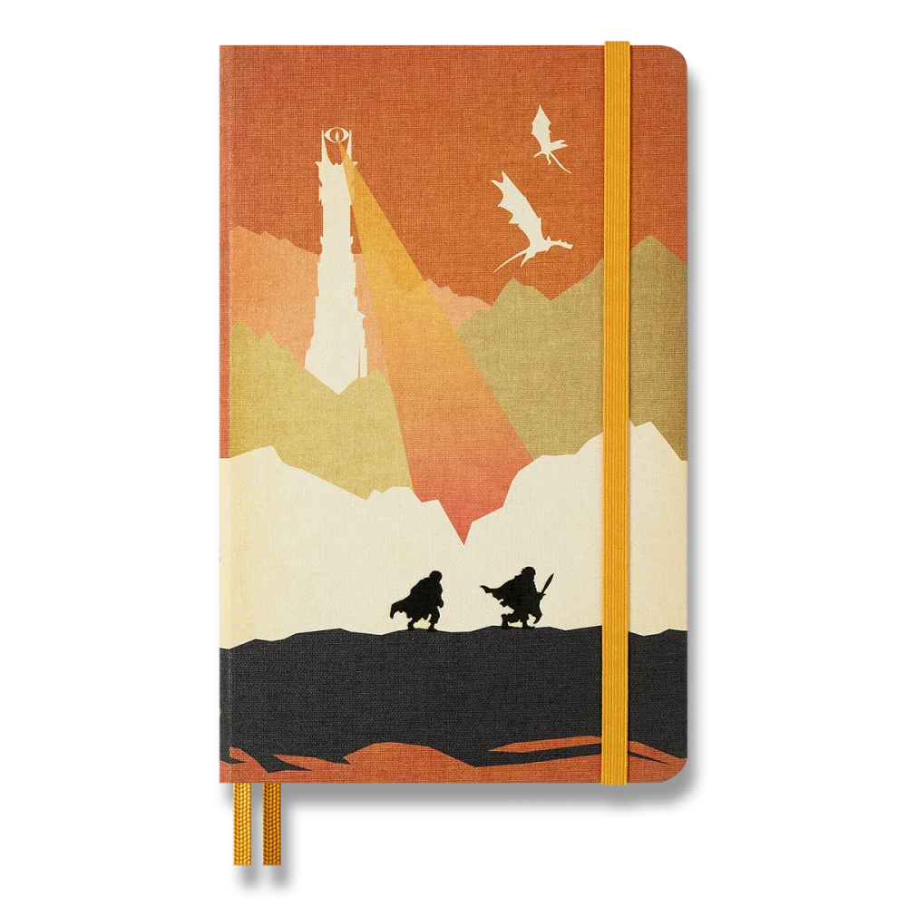 Zápisník MOLESKINE The Lord of the Rings linkovaný tvrdý L Frodo and Sam