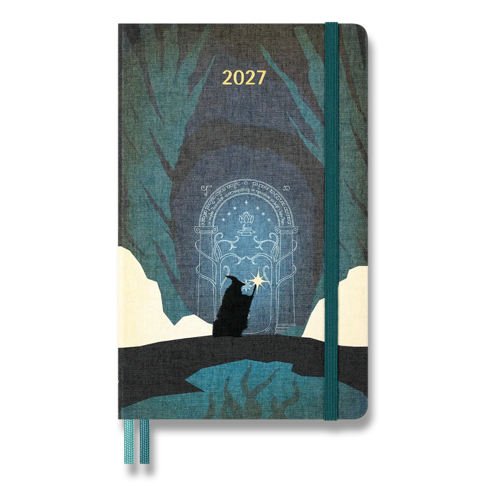 Diář MOLESKINE 2027 týdenní tvrdý The Lord of the Rings L