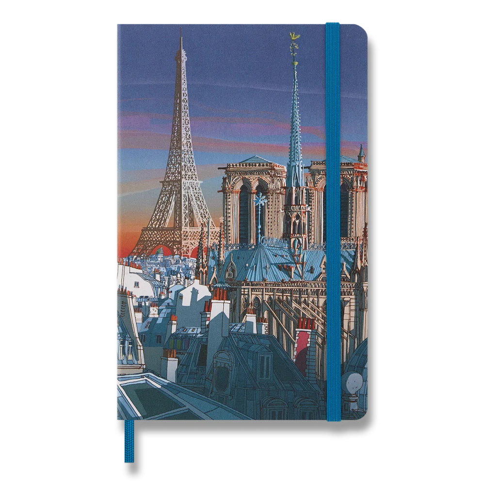 I Am Paris zápisník Moleskine linkovaný tvrdý L