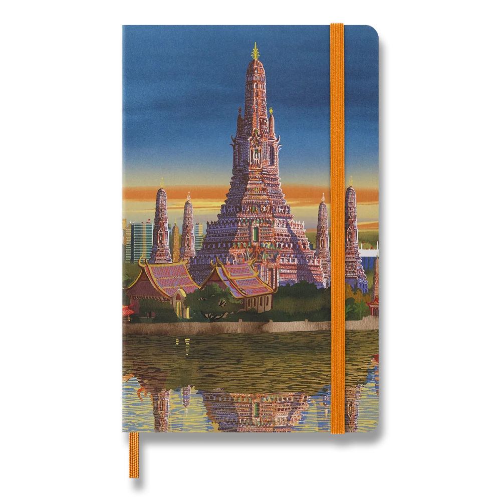 I Am Bangkok zápisník Moleskine linkovaný tvrdý L