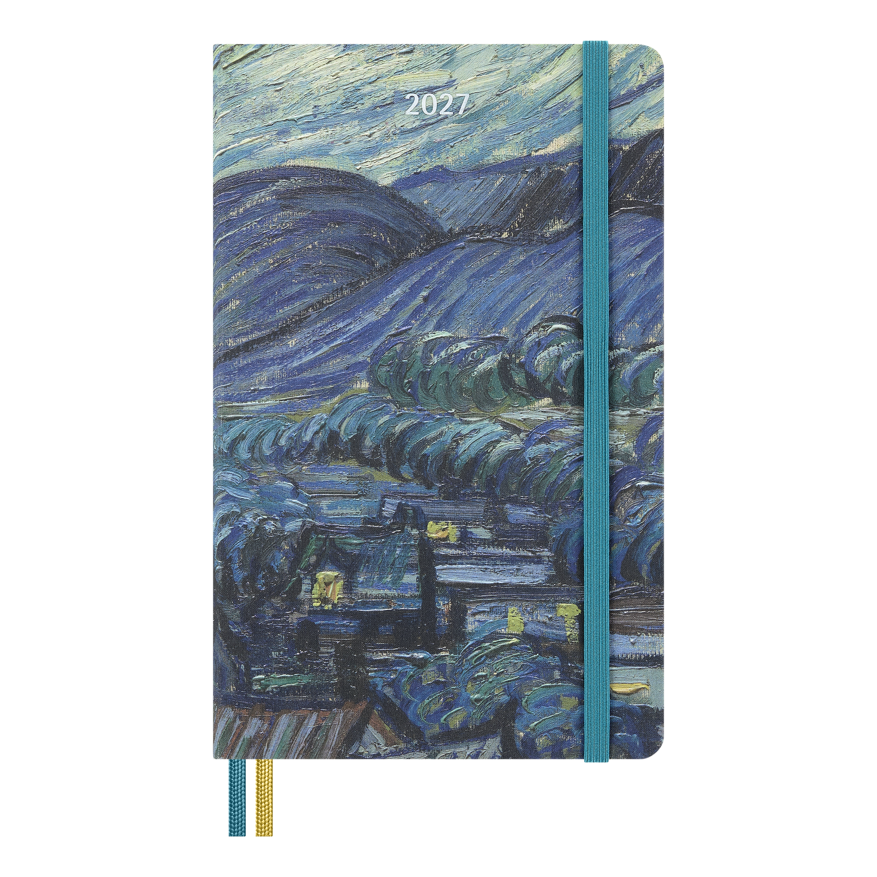 Diář MOLESKINE 2027 týdenní tvrdý MoMA Van Gogh L