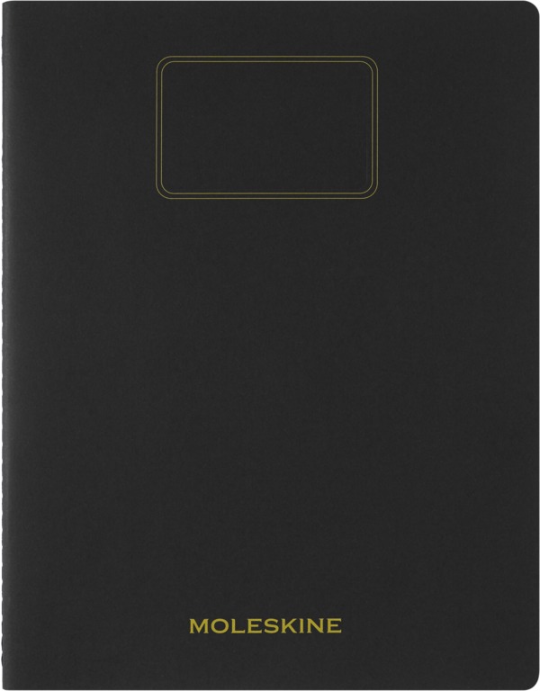 Sešit Moleskine Student Cahier 1 ks linkovaný černý XXL