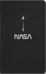NASA-inspired sešity Moleskine Cahier 2 ks čistý L