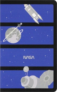 NASA-inspired sešit Volant Moleskine 1 ks čistý L