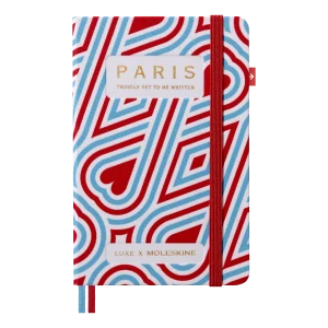 Zápisník Moleskine LUXE Paris čistý/linkovaný tvrdý S