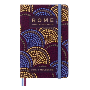 Zápisník Moleskine LUXE Rome čistý/linkovaný tvrdý S