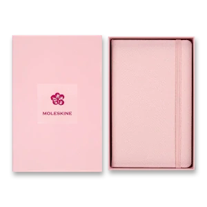 Zápisník Moleskine Sakura Vegea tvrdý linkovaný L v dárkové krabici