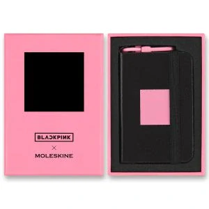 Zápisník Moleskine BLACKPINK Charm čistý mini v dárkové krabici