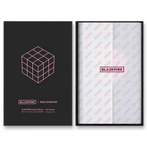 Blackpink plánovací zápisník Moleskine nedatovaný tvrdý L v dárkové krabici