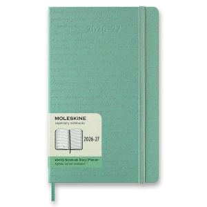 18m plánovací diář Moleskine 2026-2027 CP tvrdý zelený L