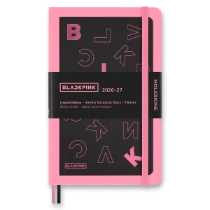 18měsíční týdenní diář Moleskine 2026-2027 Blackpink L
