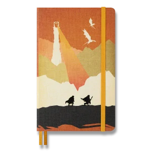 Zápisník MOLESKINE The Lord of the Rings linkovaný tvrdý L Frodo and Sam