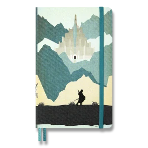 Zápisník MOLESKINE The Lord of the Rings linkovaný tvrdý L Aragorn