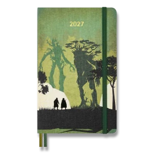 Diář MOLESKINE 2027 denní tvrdý The Lord of the Rings L Merry and Pippin