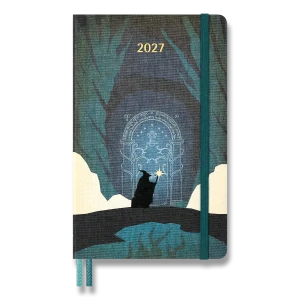 Diář MOLESKINE 2027 týdenní tvrdý The Lord of the Rings L