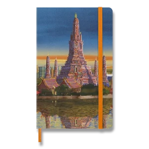 I Am Bangkok zápisník Moleskine linkovaný tvrdý L