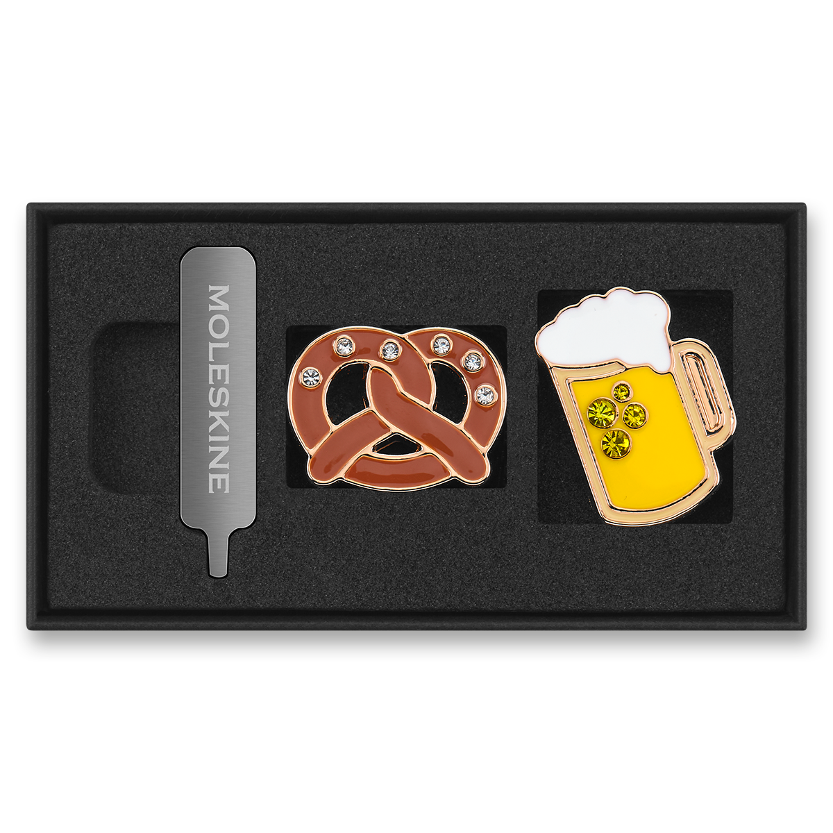 Ozdoba na zápisník Moleskine Germany, 2 ks