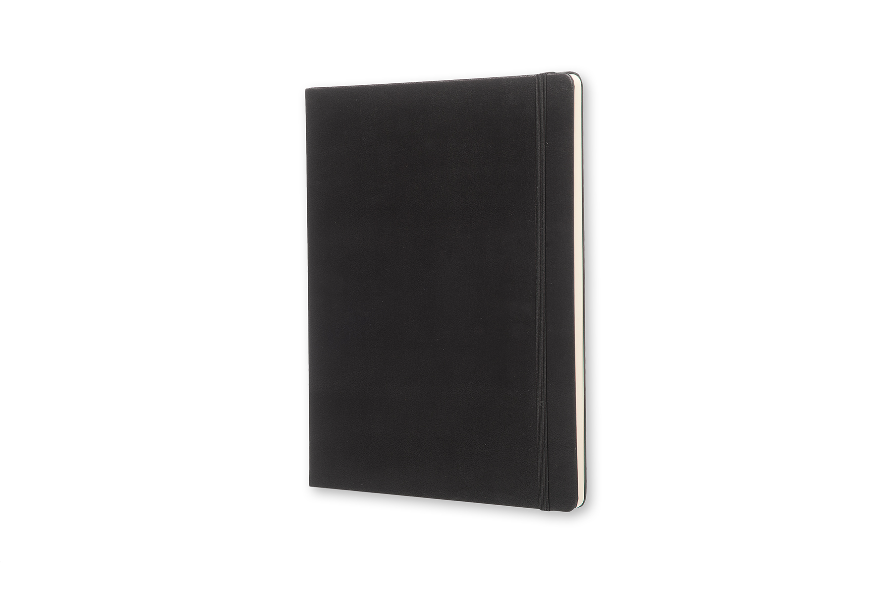 Zápisník Moleskine tvrdý tečkovaný černý XL