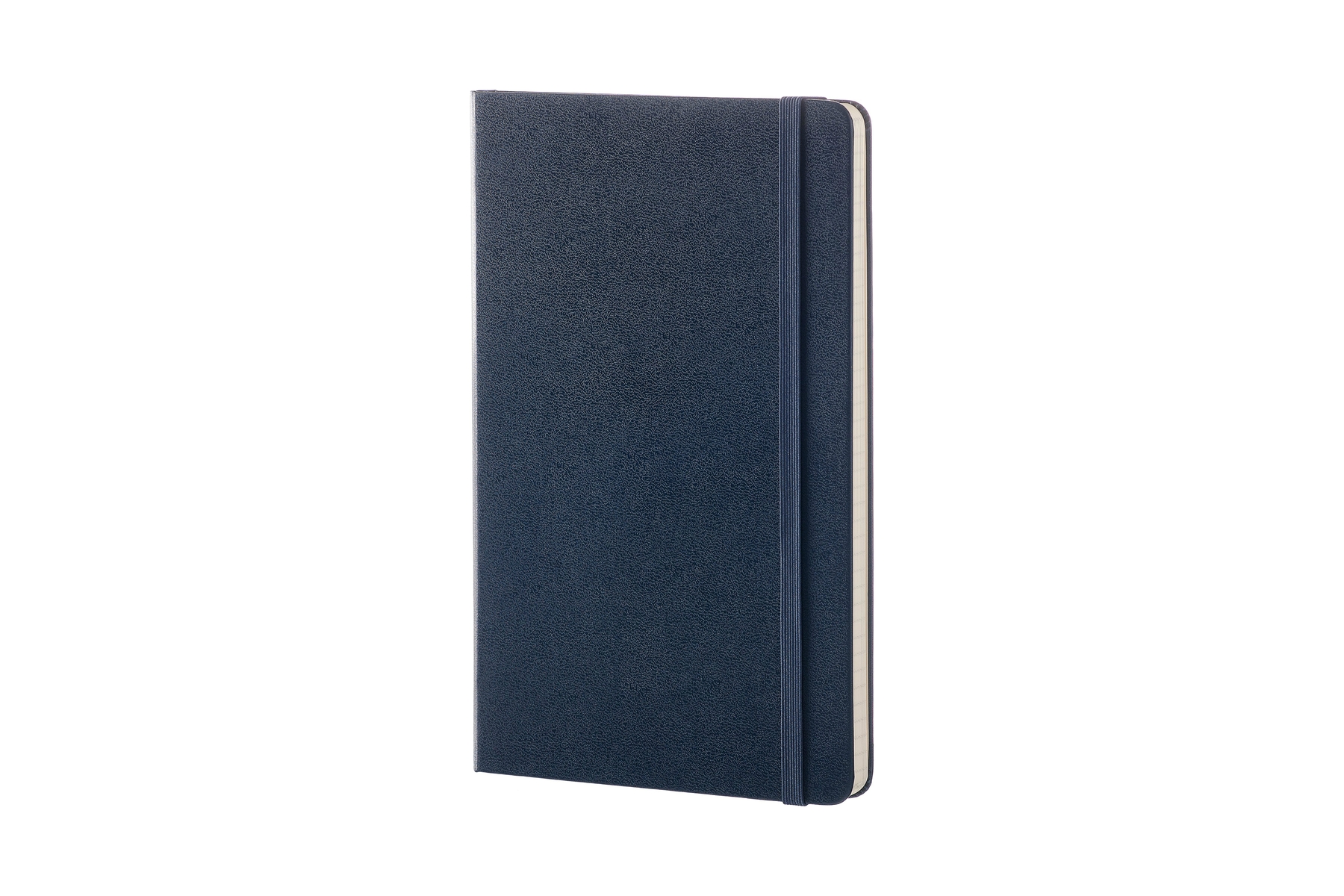 Zápisník Moleskine tvrdý linkovaný modrý L