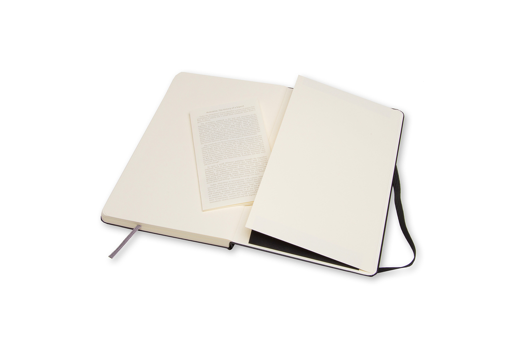 Skicář Moleskine tvrdý černý L