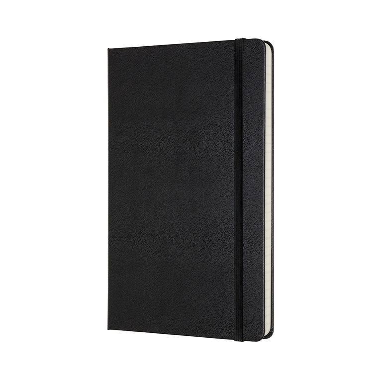 Professional diář-zápisník Moleskine tvrdý černý L