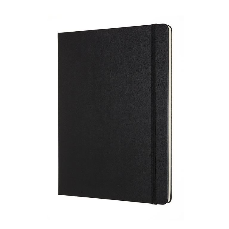 Professional diář-zápisník Moleskine tvrdý černý XL