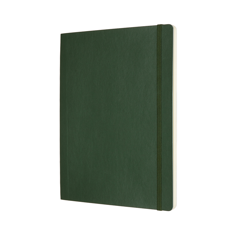 Zápisník Moleskine měkký čistý zelený XL