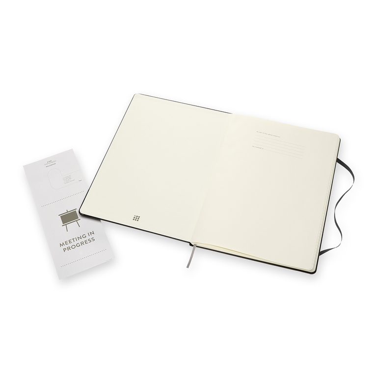 Professional diář-zápisník Moleskine tvrdý černý A4