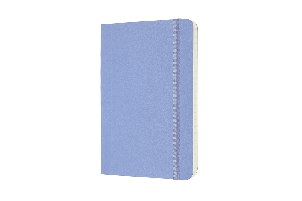 Zápisník Moleskine měkký linkovaný světle modrý S