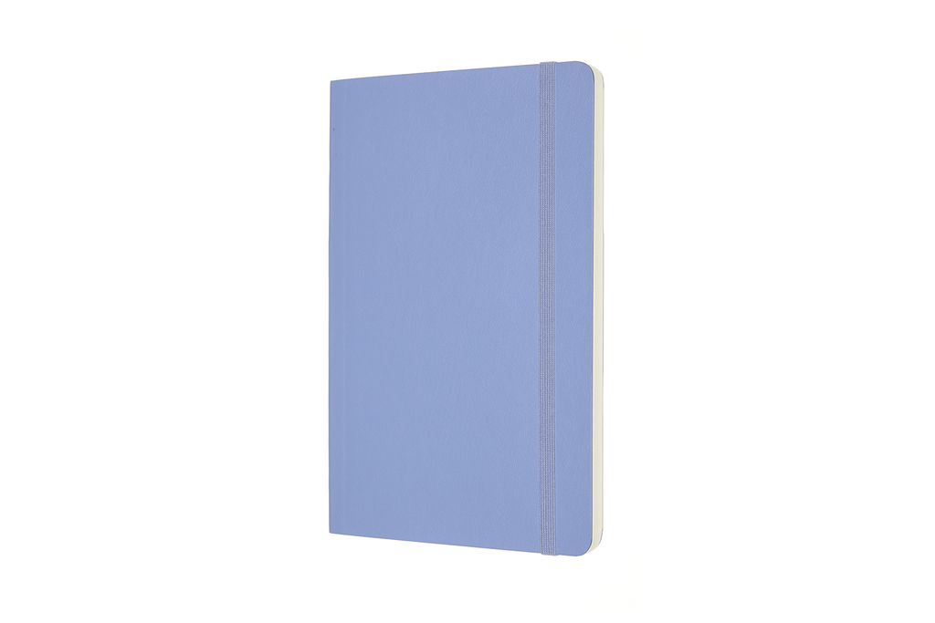 Zápisník Moleskine měkký čistý světle modrý L