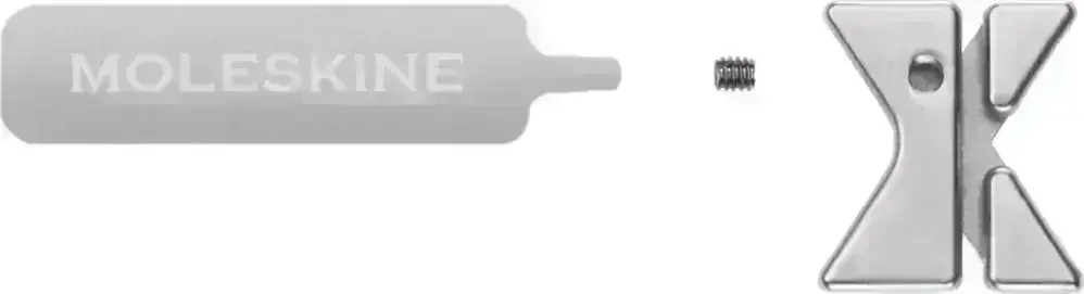 Ozdoba na zápisník Moleskine - písmeno P