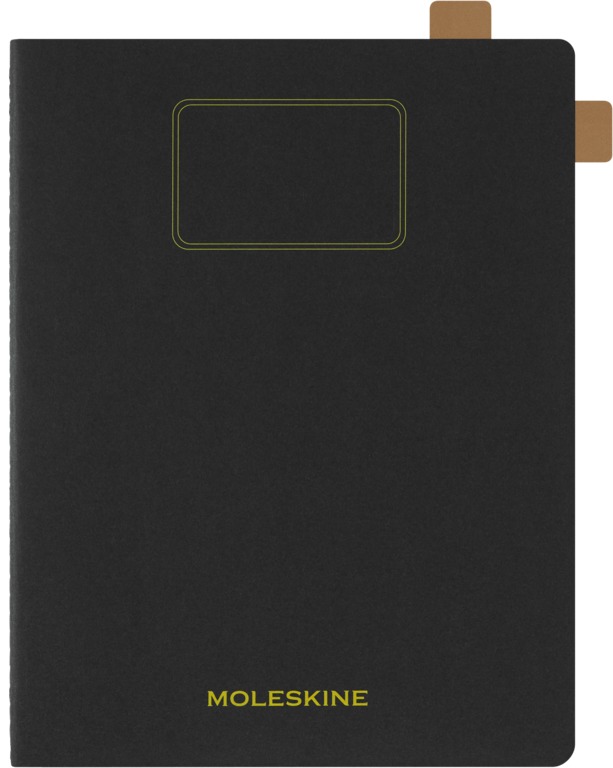 Sešit Moleskine Student Cahier 1 ks čistý černý XXL