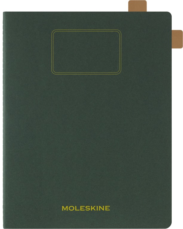 Sešit Moleskine Student Cahier 1 ks čistý zelený XXL