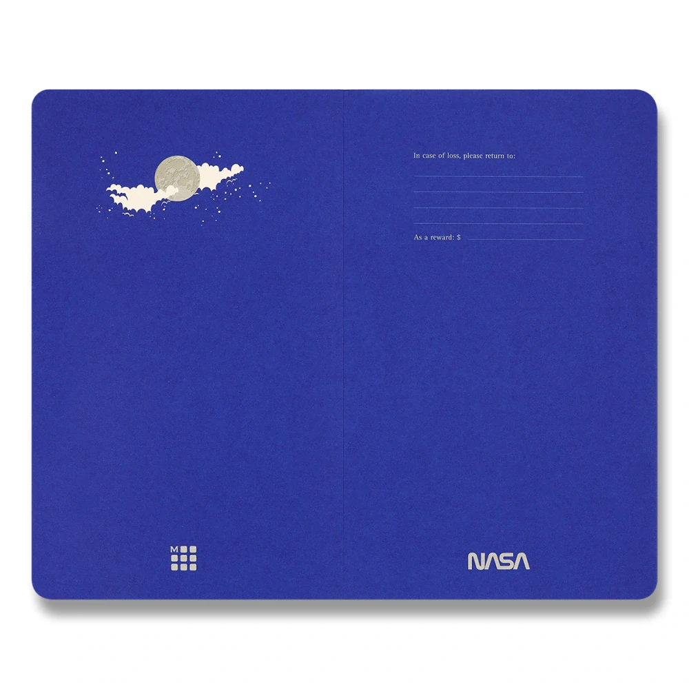 NASA-inspired sešit Volant Moleskine 1 ks čistý L
