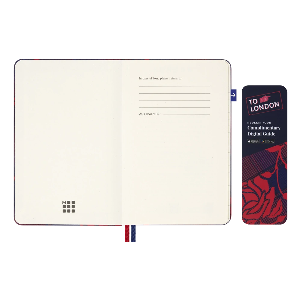 Zápisník Moleskine LUXE London čistý/linkovaný tvrdý S