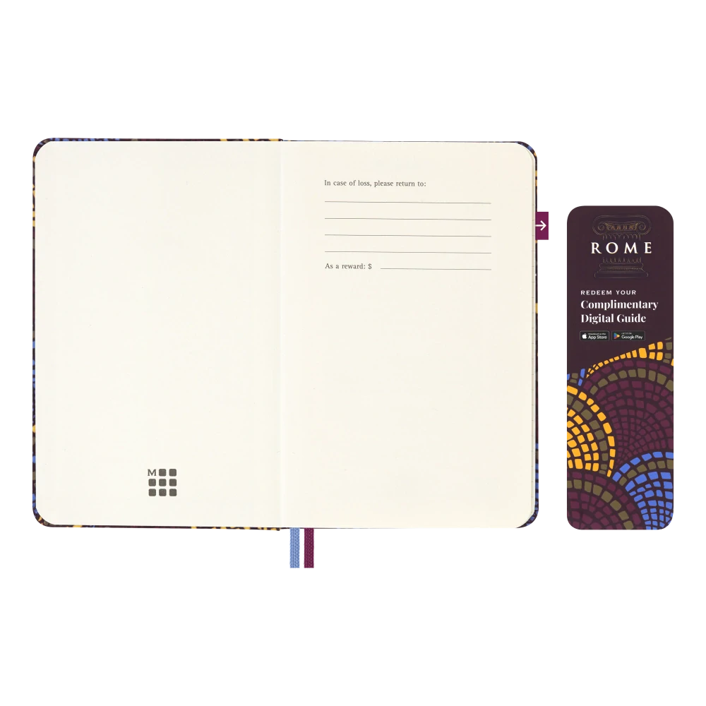 Zápisník Moleskine LUXE Rome čistý/linkovaný tvrdý S