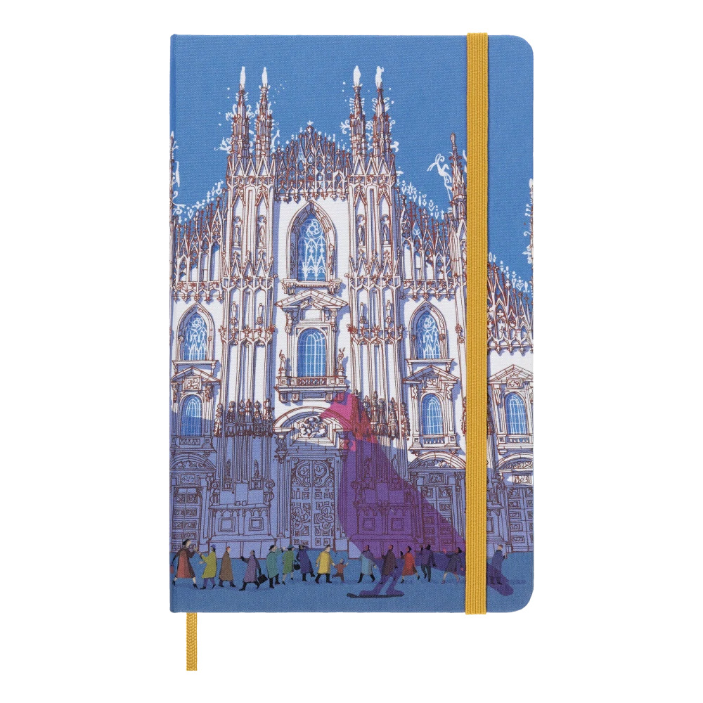 I am Milan zápisník Moleskine linkovaný tvrdý L
