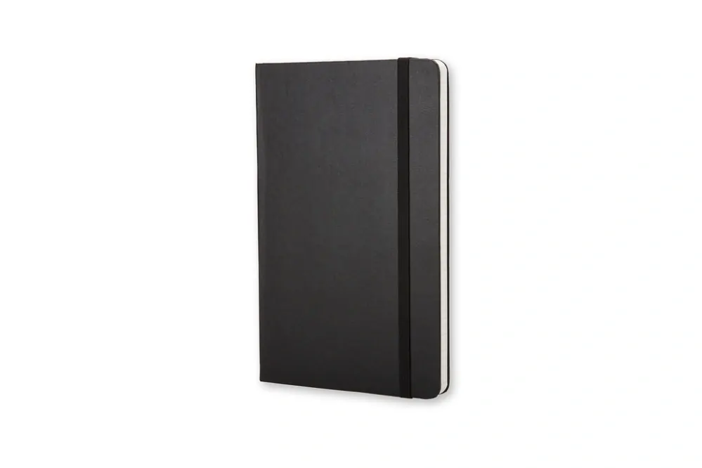 Zápisník Moleskine tvrdý čtverečkovaný černý S