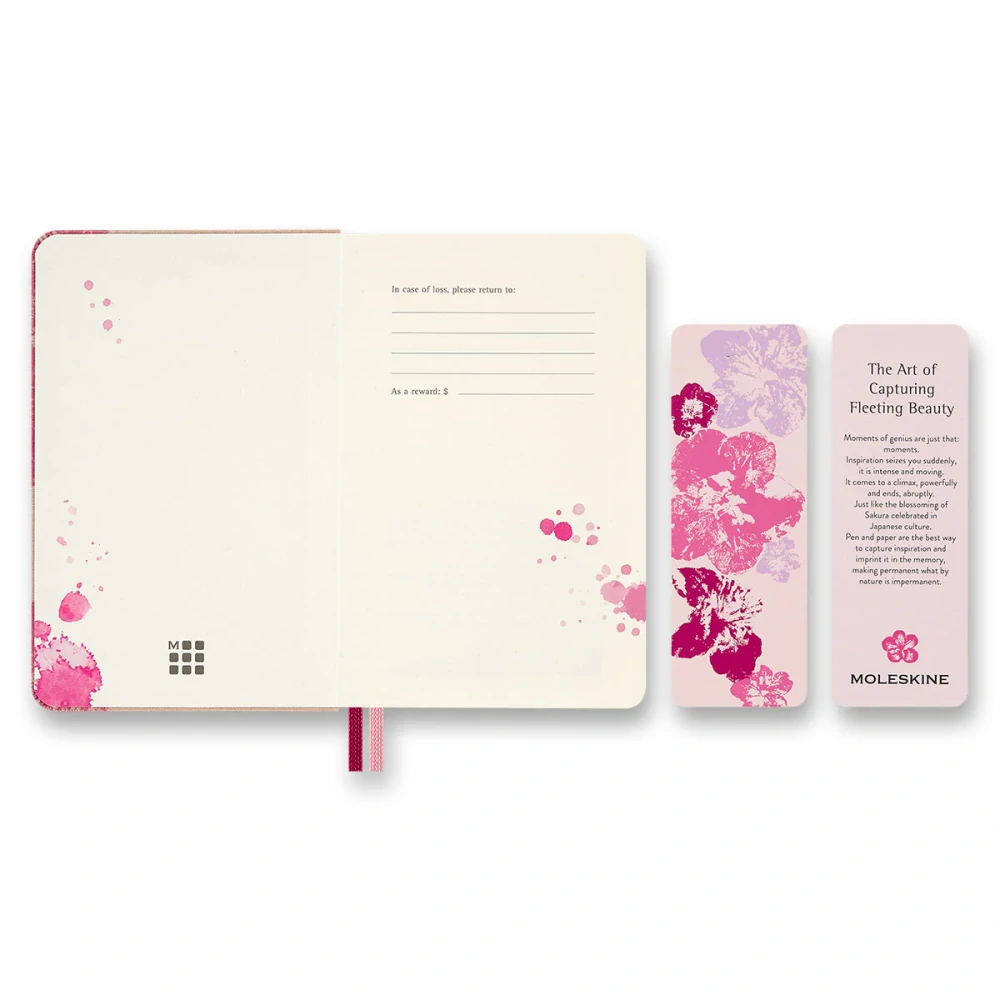Sakura zápisník Moleskine linkovaný S