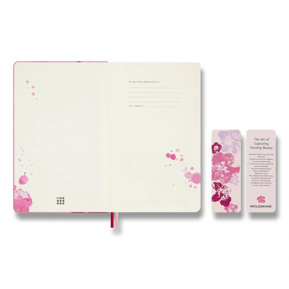 18měsíční týdenní diář Moleskine 2026-2027 Sakura L