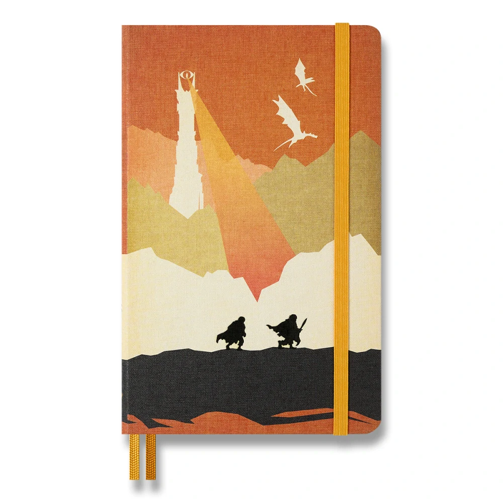 Zápisník MOLESKINE The Lord of the Rings linkovaný L Frodo and Sam v dárkové krabici