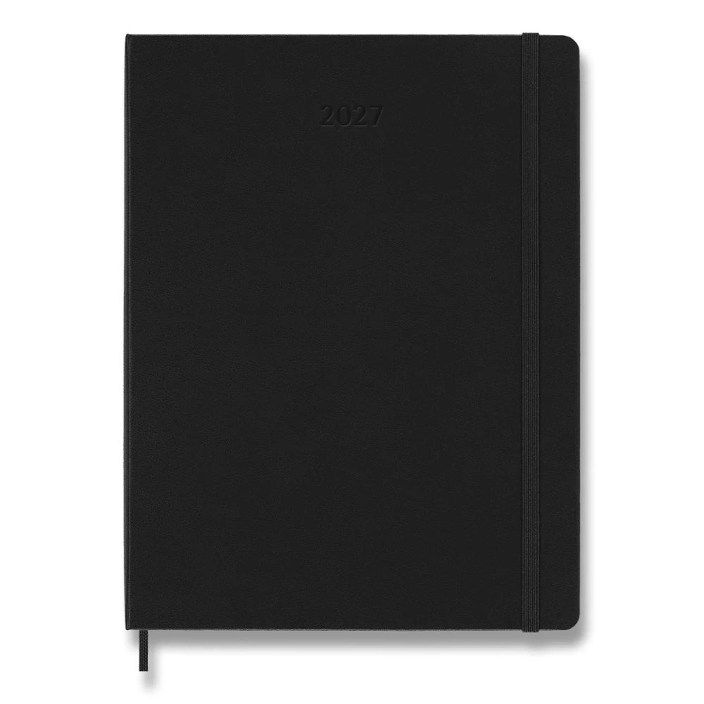 Smart plánovací zápisník Moleskine PRO 2027 tvrdý černý XL