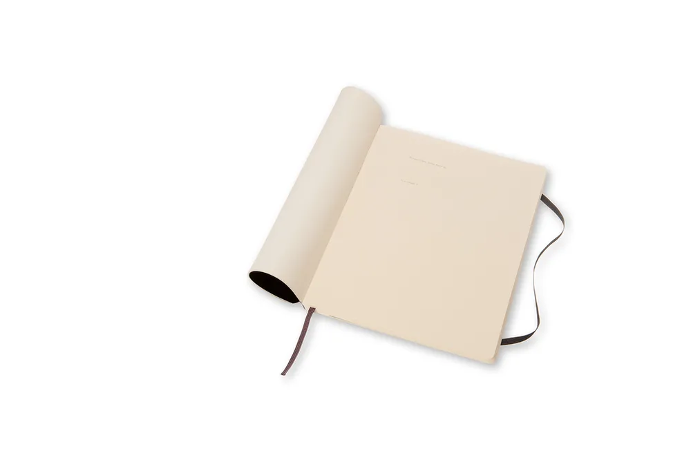 Zápisník Moleskine měkký tečkovaný černý XL