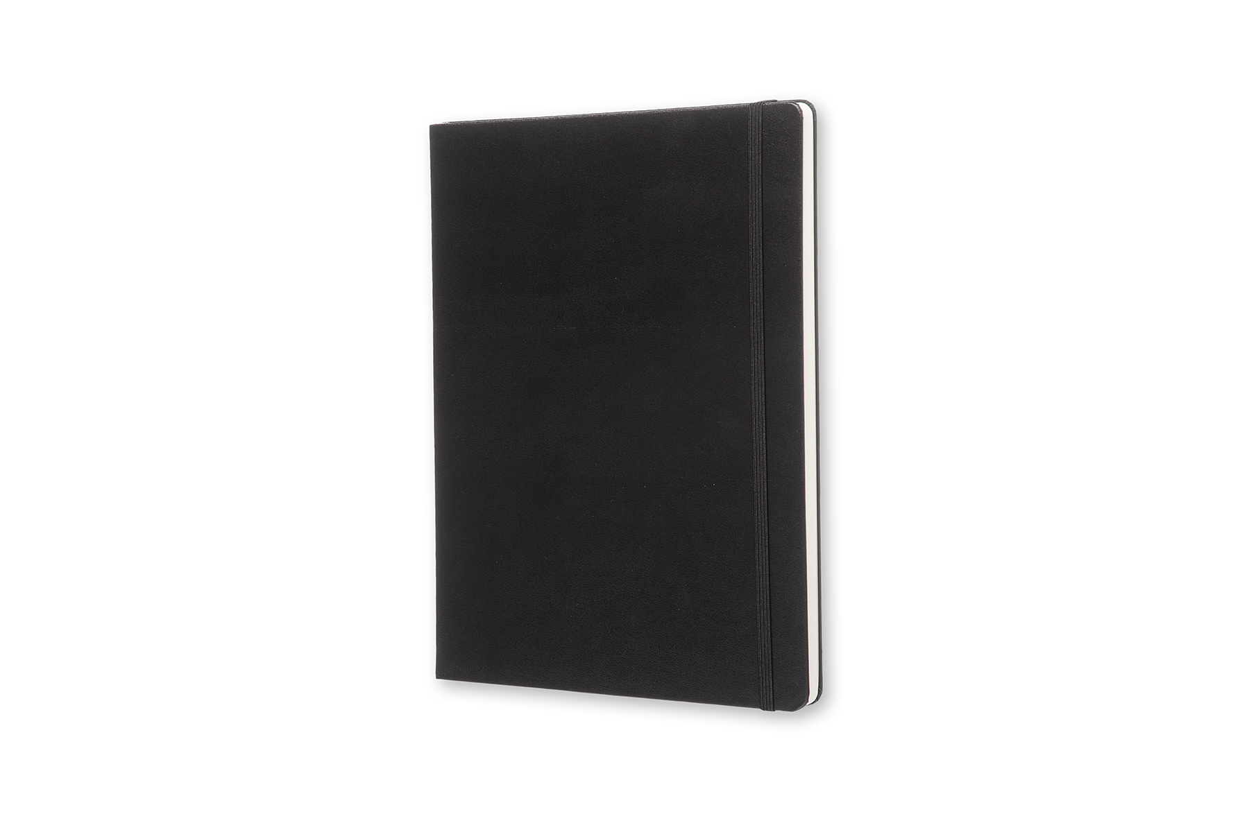 Zápisník Moleskine tvrdý čistý černý XL